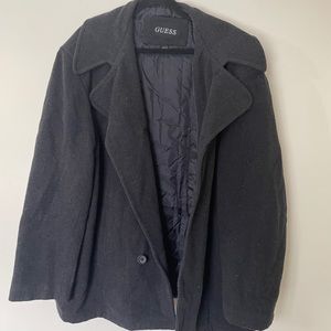 Guess Men’s Peacoat in Grey